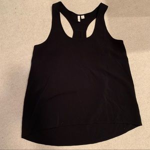 Frenchi Black Racerback Tank